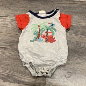 Jack & Milly Gray and Navy Kids Bodysuit